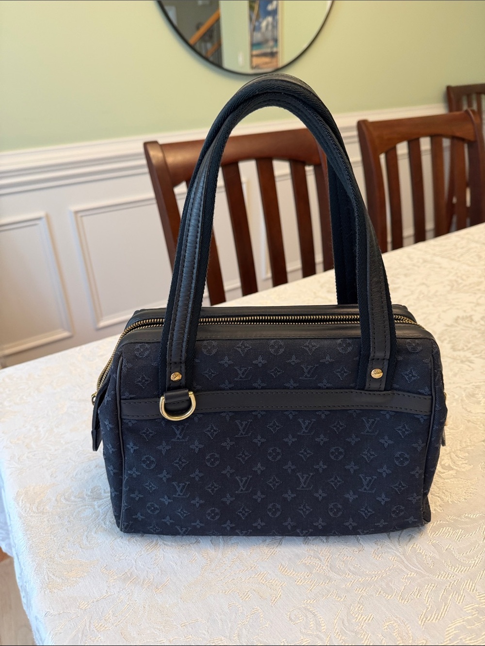 Louis Vuitton Josephine Mini Lin Sachel - Picture 3 of 15